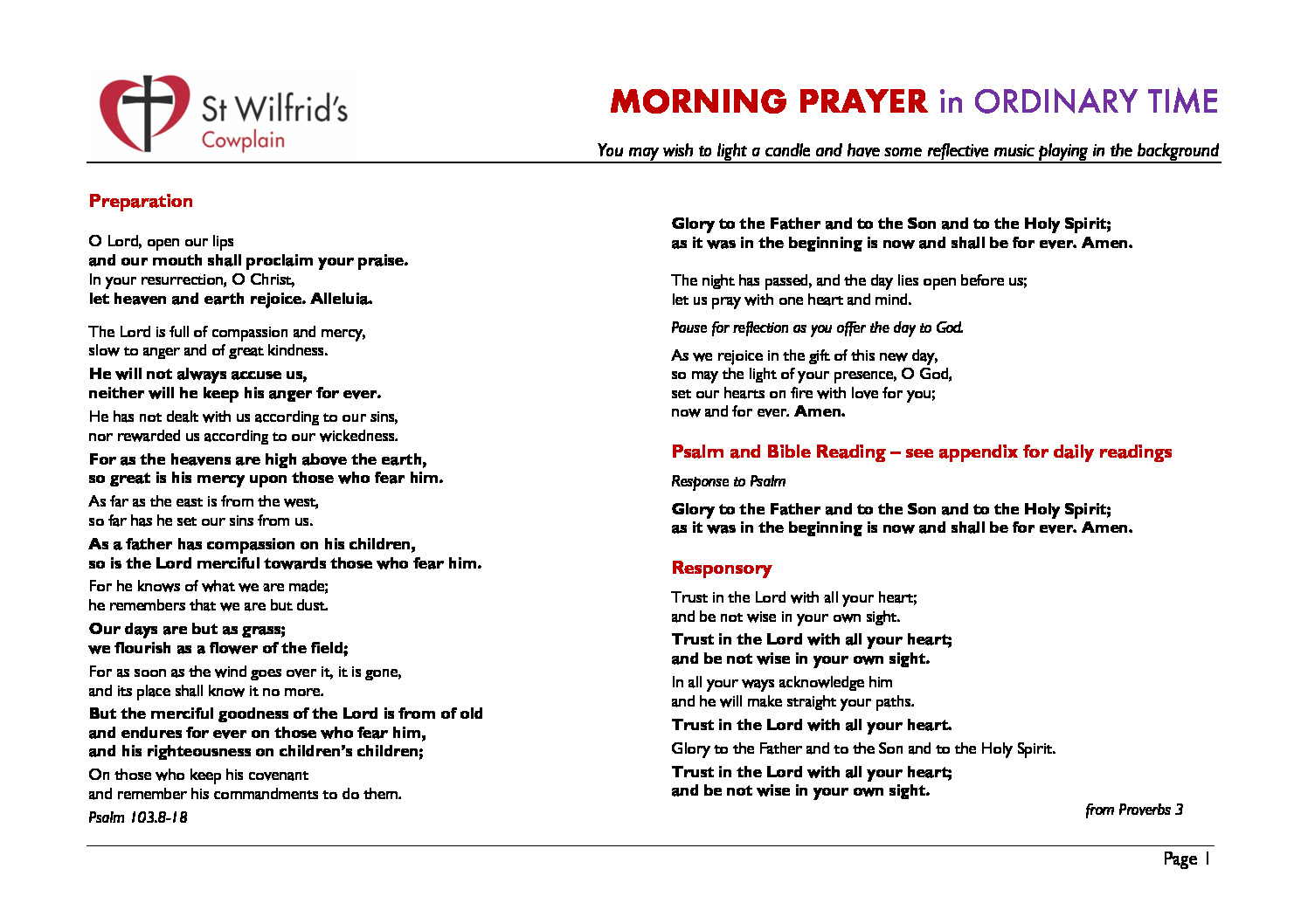 thumbnail of Morning Prayer ordinary time