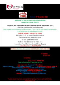 thumbnail of A4 notice sheet 3rd December